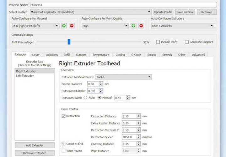 نرم افزار پرینت سه بعدی Simplify3D 