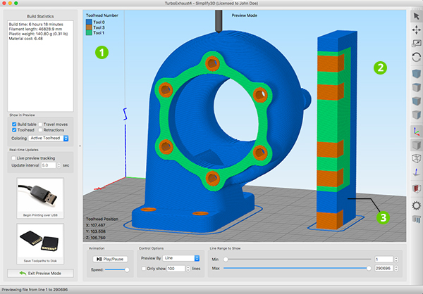 نسخه ی 4.1 نرم افزار Simplify3D