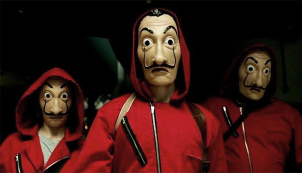 پرینت سه بعدی ماسک دالی از Money Heist